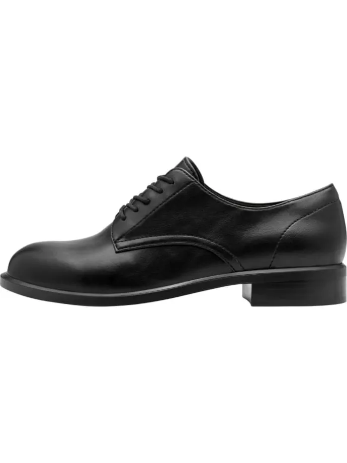 Halbschuh in BLACK MATT UNI