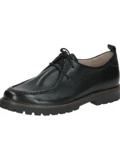 Halbschuh in BLACK NAPPA