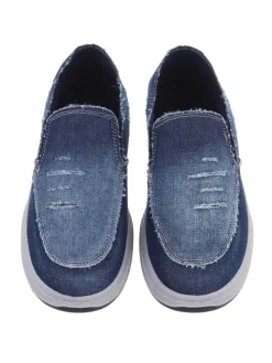 Halbschuh in Dunkelblau