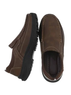 Halbschuh in Hellbraun