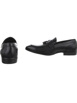 Halbschuh in Schwarz