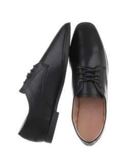 Halbschuh in Schwarz