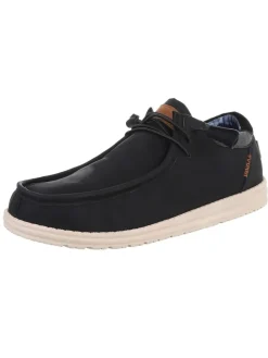 Halbschuh in Schwarz