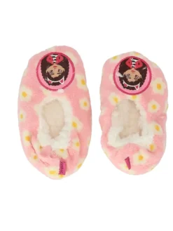 Halbschuhe – Komfortable Hausschuhe mit Sil in Pink