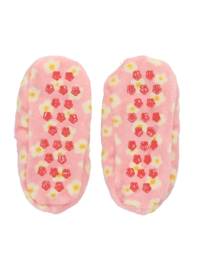 Halbschuhe – Komfortable Hausschuhe mit Sil in Pink