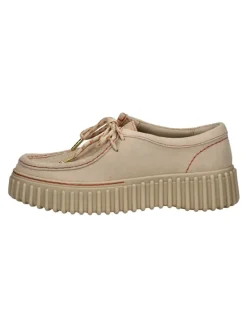 Halbschuhe in Beige