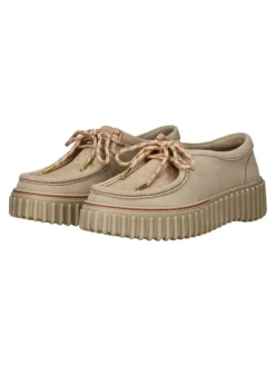 Halbschuhe in Beige