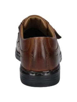 Halbschuhe in cognac