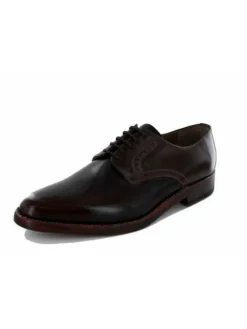 Halbschuhe in dunkelbraun