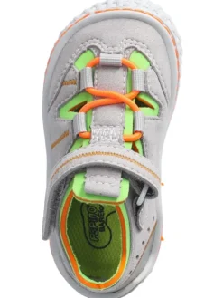 Halbschuhe in Hellgrau