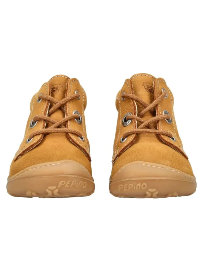 Halbschuhe in Mustard