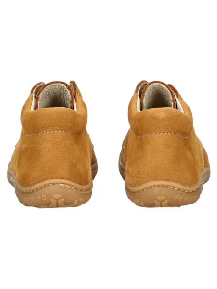 Halbschuhe in Mustard