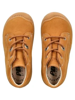 Halbschuhe in Mustard