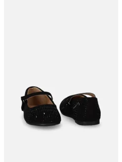 Halbschuhe in schwarz