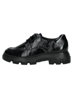 Halbschuhe in Schwarz Lack
