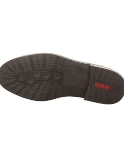 Halbschuhe in schwarz/mogano