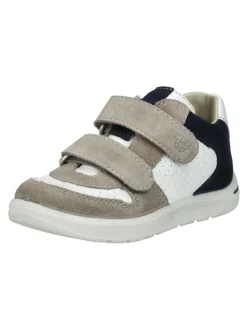 Halbschuhe in Weiß/Grau