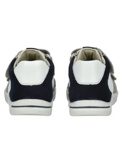 Halbschuhe in Weiß/Grau