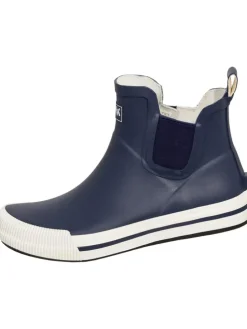 Halbstiefel Momo in dunkelblau/weiß