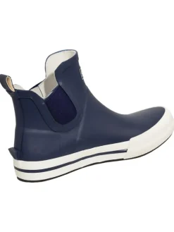 Halbstiefel Momo in dunkelblau/weiß