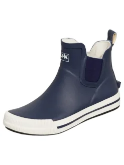 Halbstiefel Momo in dunkelblau/weiß