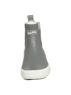 Halbstiefel Momo in grau/weiß