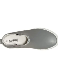 Halbstiefel Momo in grau/weiß