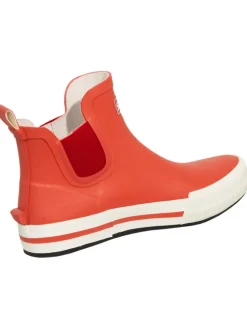 Halbstiefel Momo in rot/weiß