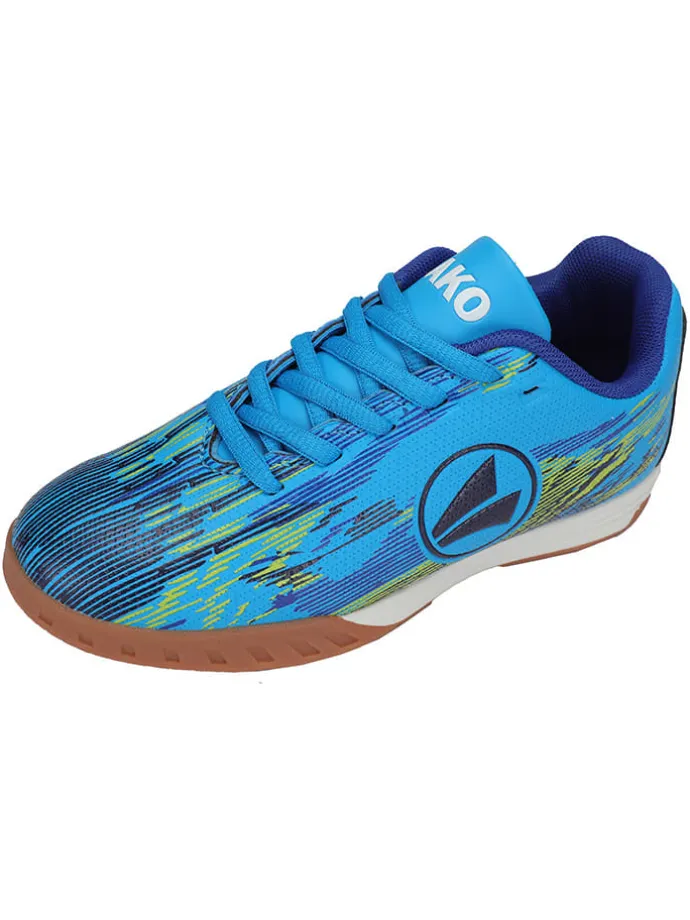 Hallen-Fußballschuhe "Stepover" in Blau