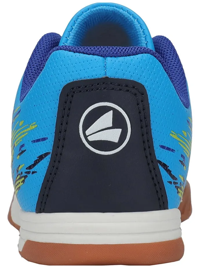 Hallen-Fußballschuhe "Stepover" in Blau