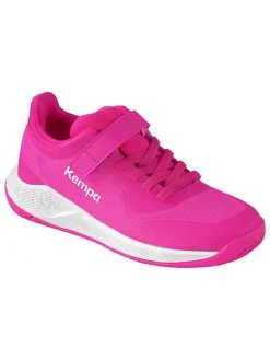 Hallen-Sport-Schuhe Kourtfly Kids in pink/weiß