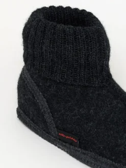 Hausschuh AL Oetz in kohle