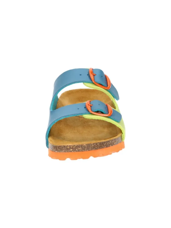 Hausschuh "Bioline Colored Kids" in Blau