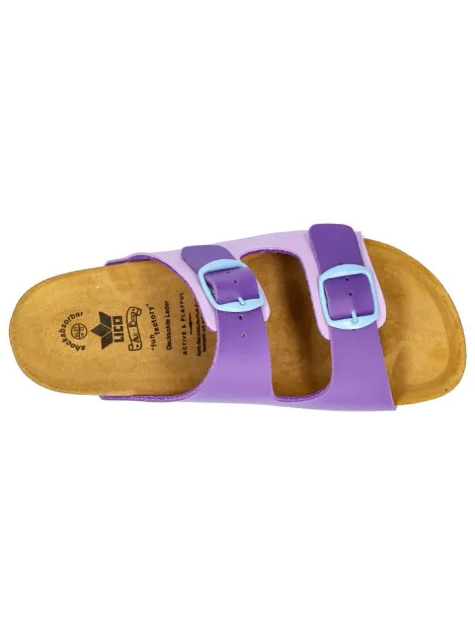 Hausschuh "Bioline Colored Kids" in Rosa