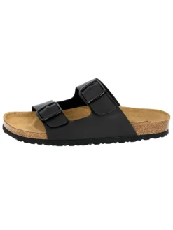 Hausschuh "Bioline Man" in Schwarz