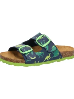 Hausschuh "Bioline Universe" in Grün