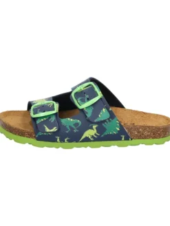 Hausschuh "Bioline Universe" in Grün