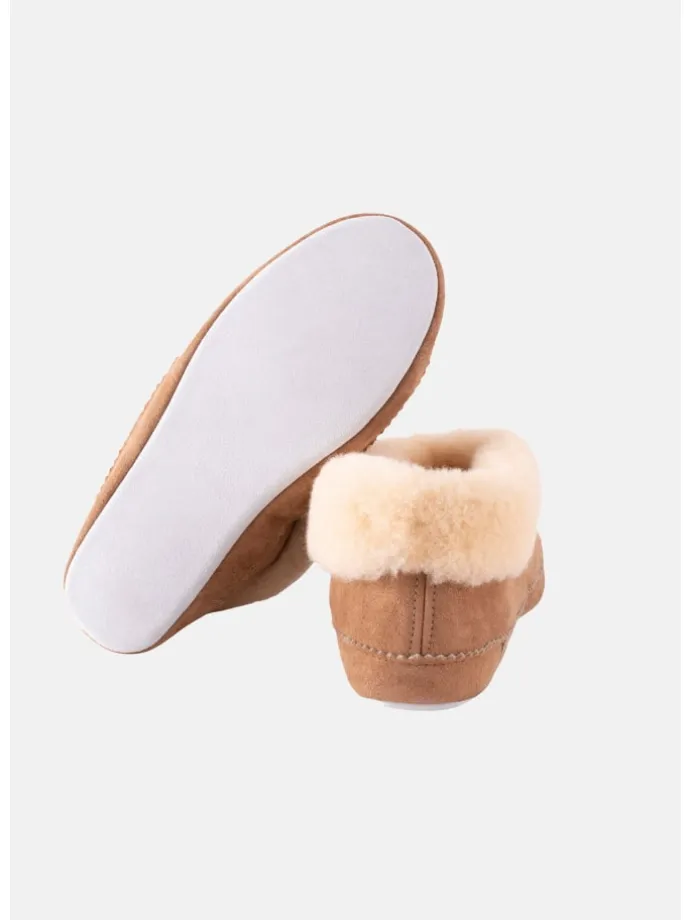 Hausschuh Emmy in Chestnut