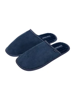 Hausschuh England in Navy