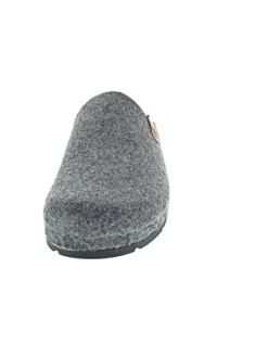 Hausschuh Grau