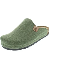 Hausschuh Grün