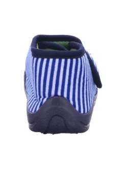 Hausschuh in blau