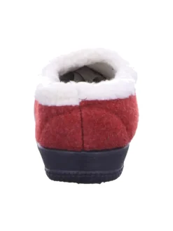 Hausschuh in bordeaux