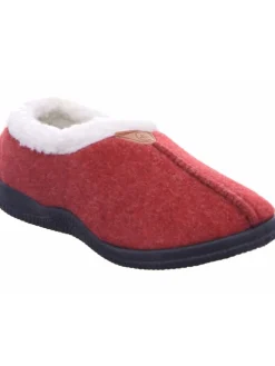 Hausschuh in bordeaux