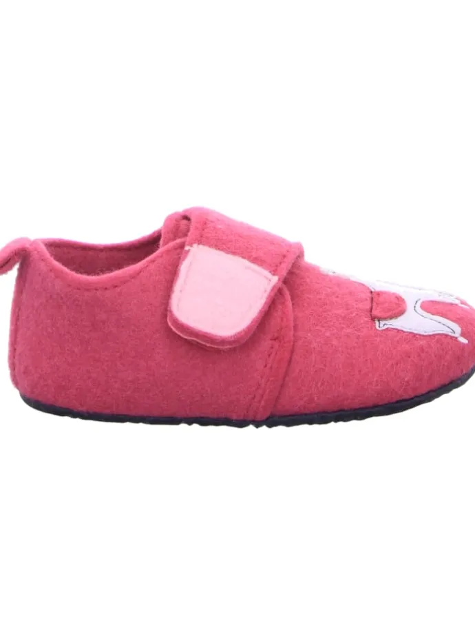 Hausschuh in fuchsia