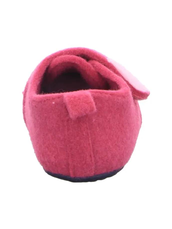 Hausschuh in fuchsia