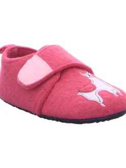 Hausschuh in fuchsia