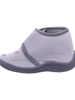 Hausschuh in grau