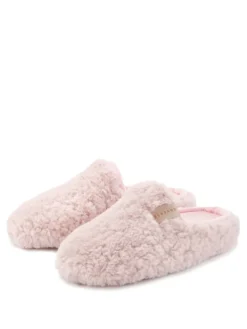 Hausschuh in rosé