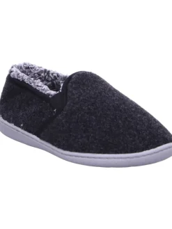 Hausschuh in schwarz